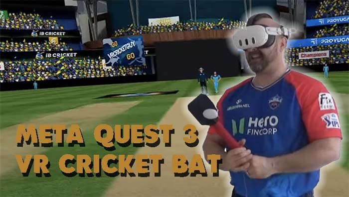 Meta Quest 3 Vr Cricket Bat