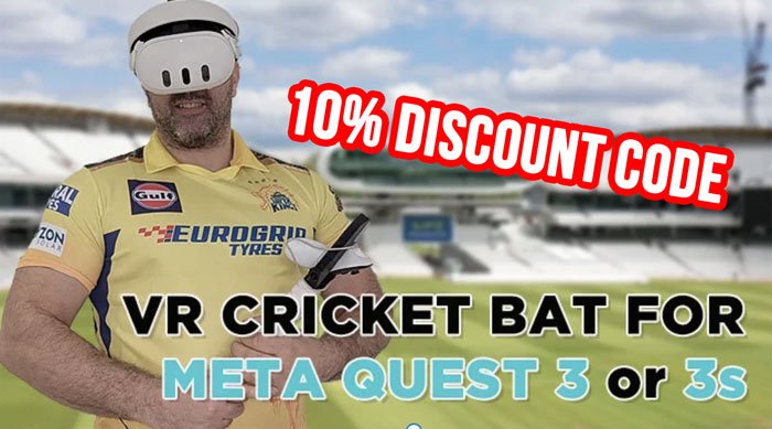 Meta Quest VR Cricket Bat Discount Code