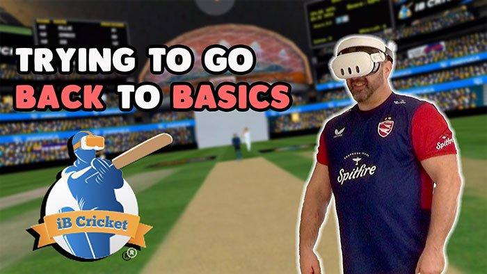 iB Cricket gameplay on Meta Quest 3 with realistic VR stadium