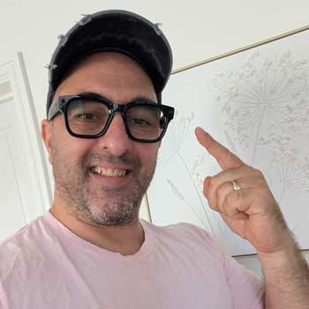 VR Cricket Guy wearing Meta Glasses Fury Edition